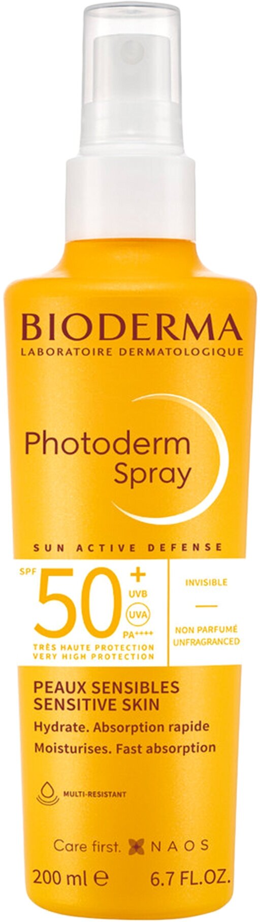 Bioderma Солнцезащитный спрей Max SPF 50+, 200 мл (Bioderma, ) - фото №2