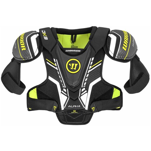 Нагрудник Warrior Alpha DX3 shoulder pad Sr, р. S, black