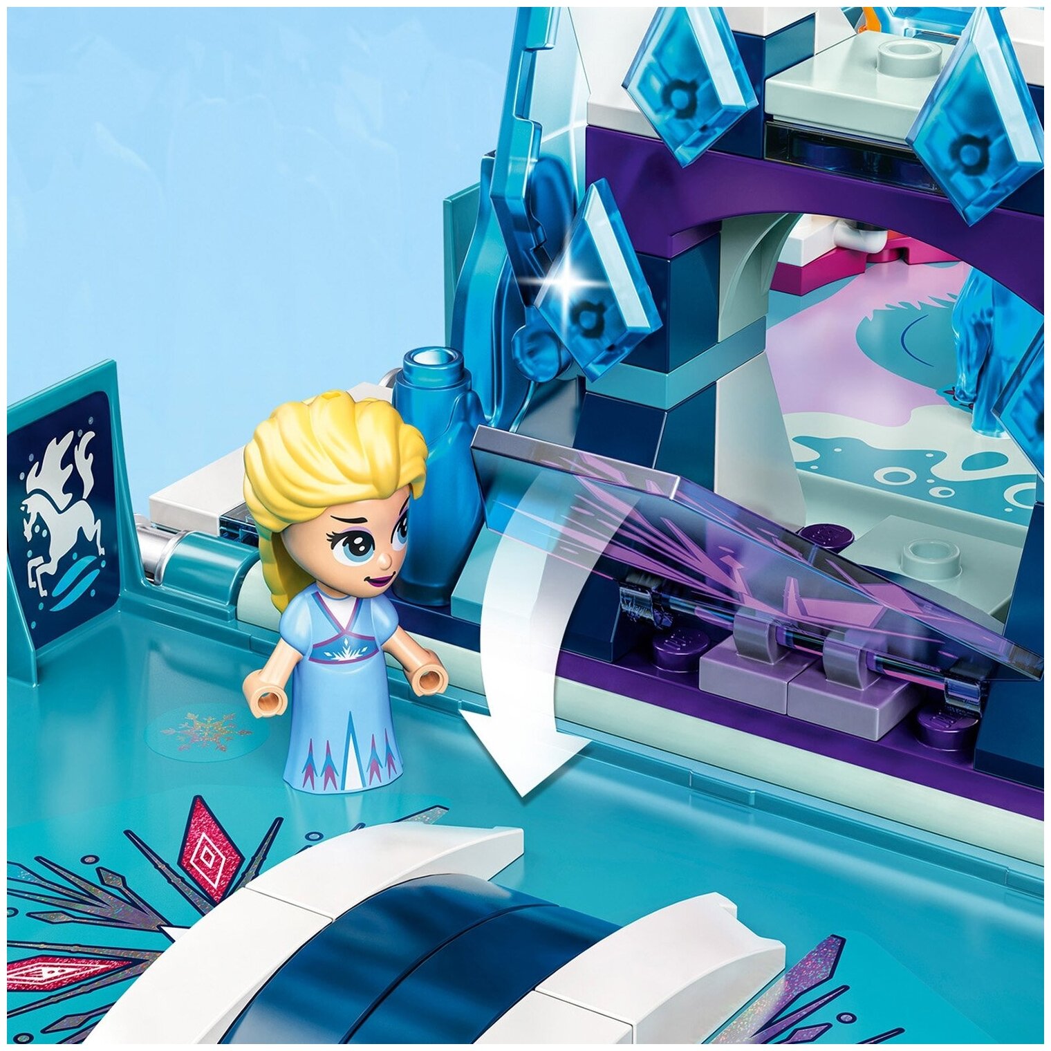 Конструктор LEGO Disney Princess Книга сказочных приключений Эльзы и Нока - фото №7