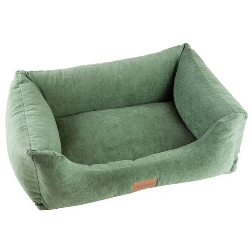 Лежак для собак и кошек Katsu Sofa Orinoko S 60х44х21 см 60 см 44 см зеленый 21 см