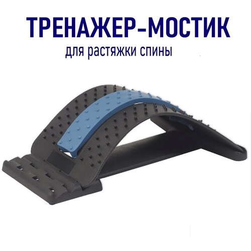 Набор Тренажер-мостик для растяжки спины (синий) AAA Design 2 шт