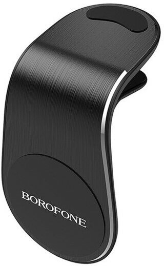 Автомобильный держатель Borofone BH10, в дефлектор, для телефонов 3.5-6", магнитный, чёрный 9088808
