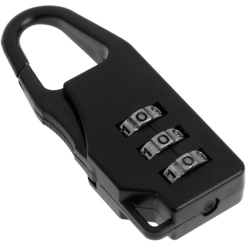 Замок навесной кодовый цвет черный 557₽