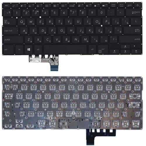 клавиатура для asus x705ua a705uq черная с подсветкой p n 0kn1 2r2us12 Клавиатура для Asus UX331U UX331UN с подсветкой p/n: 0KN1-3J2US23, 9Z. NENLN.30118360068C