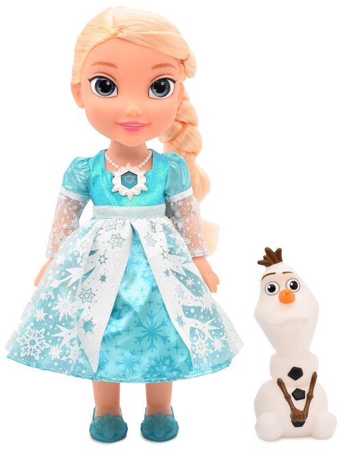 Интерактивная кукла JAKKS Pacific Disney Frozen Эльза с Олафом, 35 см, 31058-ТТ-V5