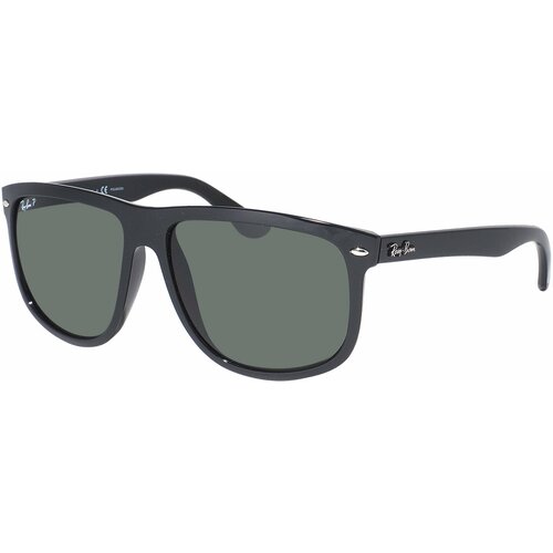 Солнцезащитные очки Ray-Ban, черный, бесцветный ray ban rb 4147 601 58