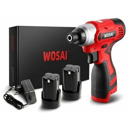Шуруповерт ударный импульсный импакт винтоверт аккумуляторный WOSAI 14V с 2 АКБ и ЗУ в коробке 699000₽