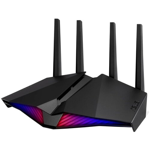 Wi-Fi роутер ASUS RT-AX82U, черный роутер asus rt ax82u