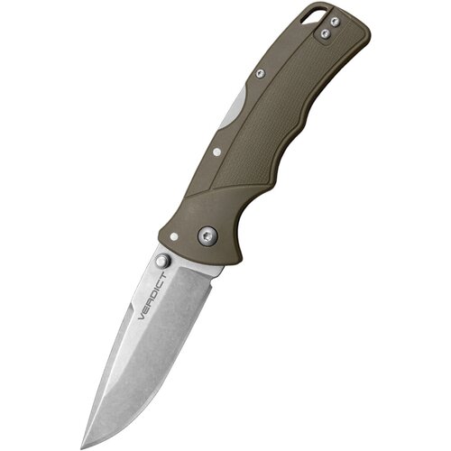 3 точильных камня на подставке lansky tri stone benchstone модель bs tr100 Нож Cold Steel FL-C3SPSSODG Verdict Spear