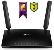 Точка доступа TP-LINK TL-MR6400 802.11bgn 300Mbps 2.4 ГГц 3xLAN RJ-45 Разъем для SIM-карты черный