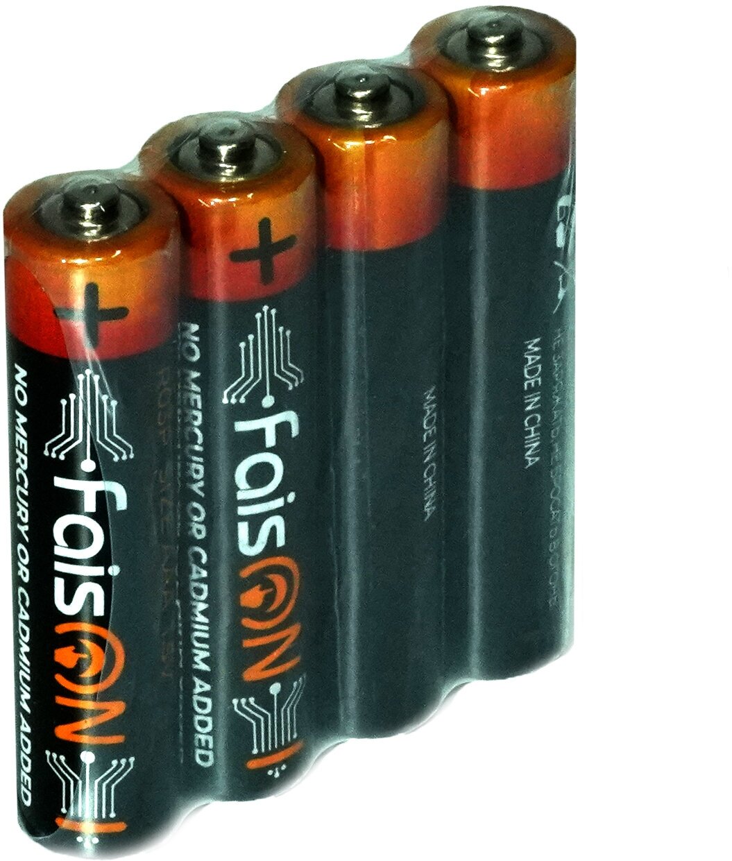 Батарейка FaisON Extra, R03P-4P, 1.5B, AAA, FS-B-1093 (4 шт.)