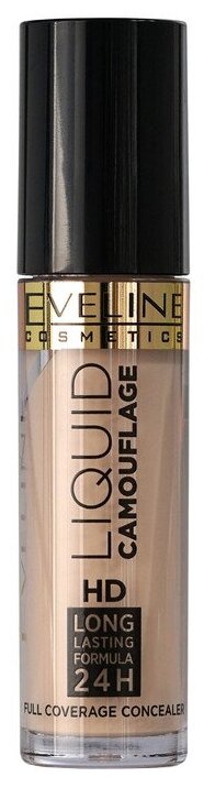 Консилер для лица `EVELINE` LIQUIDE CAMOFLAGE HD тон 04