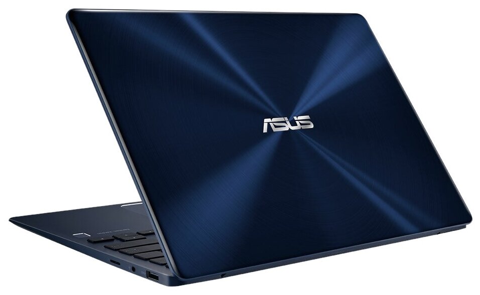 Ноутбук ASUS Zenbook UX331UN-EG080T 133 IPS Intel Core i5 8250U 16ГГц 8Гб 512Гб SSD nVidia GeForce Mx150 - 2048 Мб Windows 10 90NB0GY1-M04290 синий