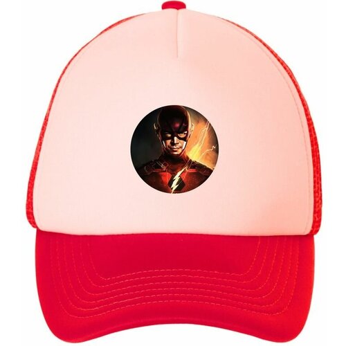 фото Кепка флэш, the flash №1, с сеткой suvenirof-shop