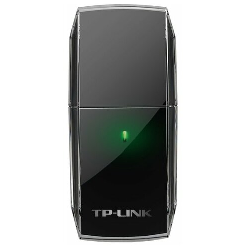 Сетевой адаптер TP-LINK Archer T2U, черный сетевой адаптер tenda u3 802 11n 2 4 ггц до 300 мбит с 20 дбм usb2 0 u3