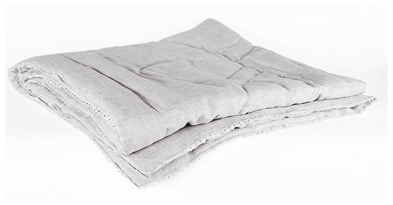 Одеяло легкое с хлопковым волокном Natura Sanat чехол из льна Дивный лен 200х220 ДЛ-О-7-2 - фотография № 7