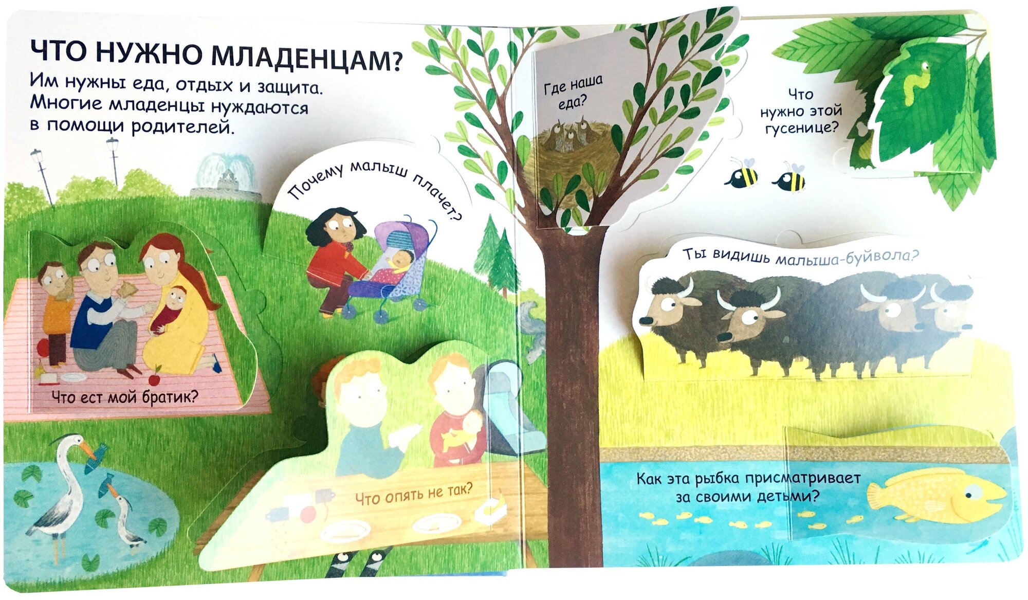 Читать книгу откуда берутся дети с картинками