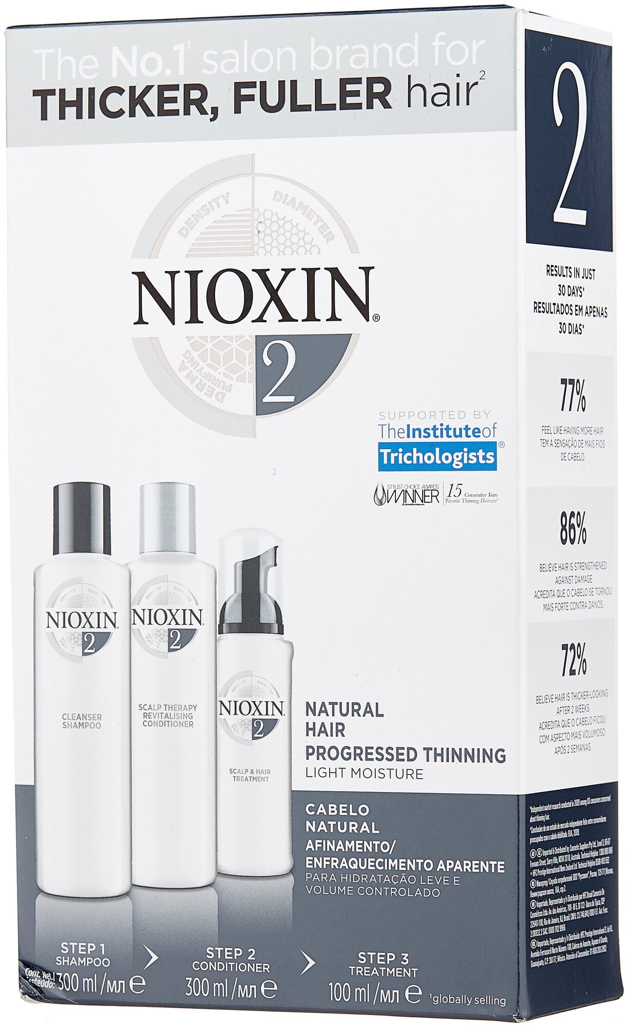 NIOXIN   2 xxl- 300+300+100 