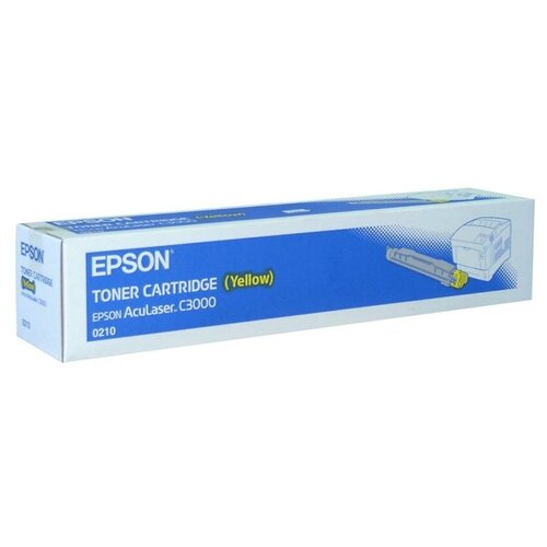 Картридж Epson C13S050210, 3500 стр, желтый картридж epson c13s050195 12000 стр желтый