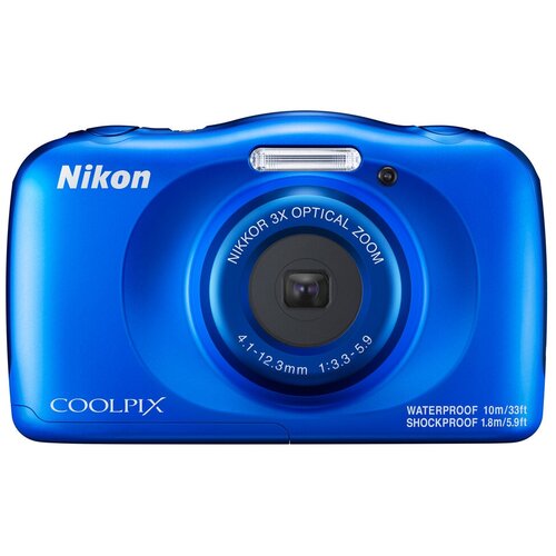 Фотоаппарат Nikon Coolpix W150, синий