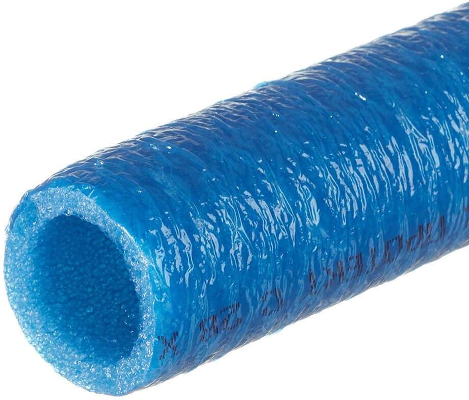 Теплоизоляция для труб Стенофлекс ПЭ 28х6х1000 мм синяя (упаковка 10 шт.)