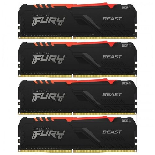 Kingston Память оперативная Kingston FURY Beast RGB KF432C16BBAK432 1778000₽