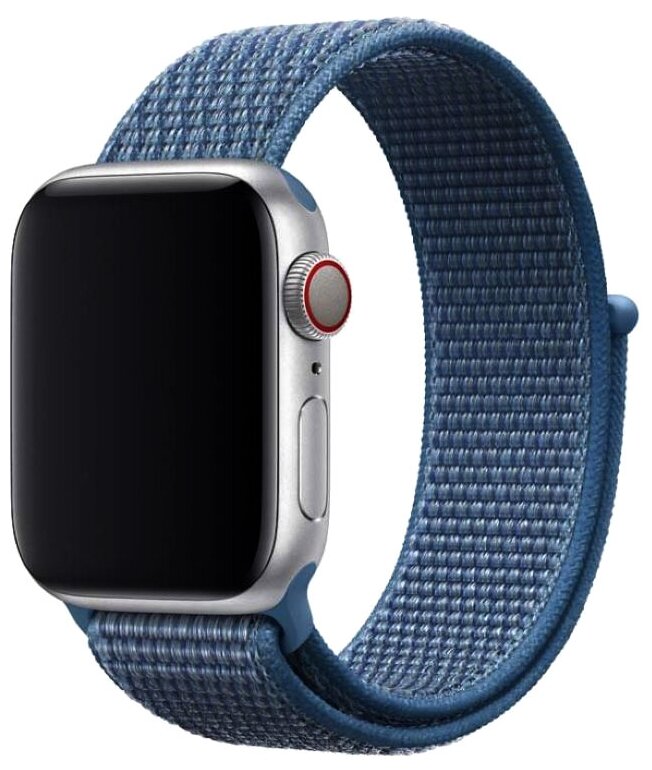 Ремешок Devia Deluxe Series Sport 3 Band для Apple Watch 42/44 mm (Цвет: Сape Сold Blue)