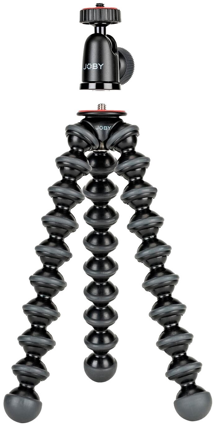 Штатив Joby GorillaPod 1K Kit с головой, черный/серый