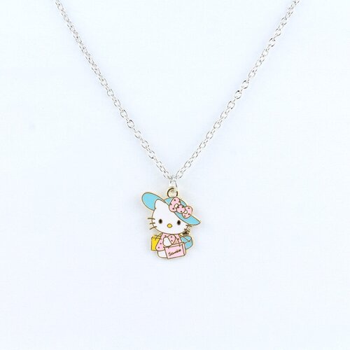 Подвеска Inna Voropaeva jewelry, розовый sanrio kuromi cinnamoroll kawaii летнее новое креативное сшитое светоотражающее женское ожерелье хип хоп кулон подарок для девушки