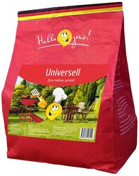 Смесь семян для газона Hallo Gras! Universell, 1 кг