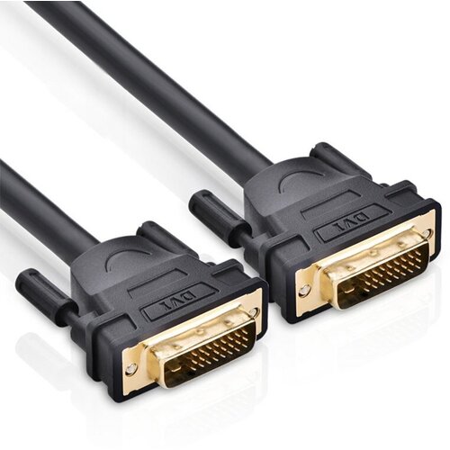 Аксессуар Ugreen DV101 DVI - DVI 2m Black 11604 haldane pair rhodium plated rca to xlr balacned audio cable rca male to xlr male interconnect cable with mcintosh usa cable