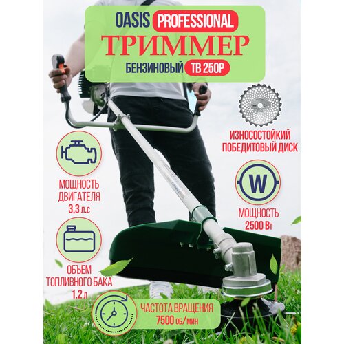 Бензиновый триммер OASIS Professional ТВ 250Р 52 см³/2500Вт