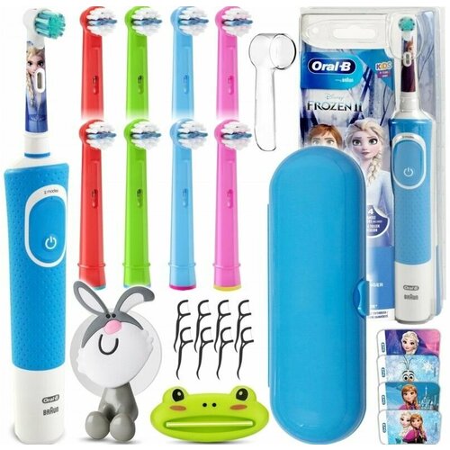 Детская электрическая зубная щетка Oral-B Vitality 100 Kids Frozen Холодное Сердце 556340