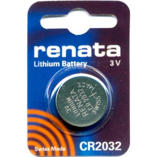 Батарейка литиевая CR 2032 Renata 1xBl 3V 015005