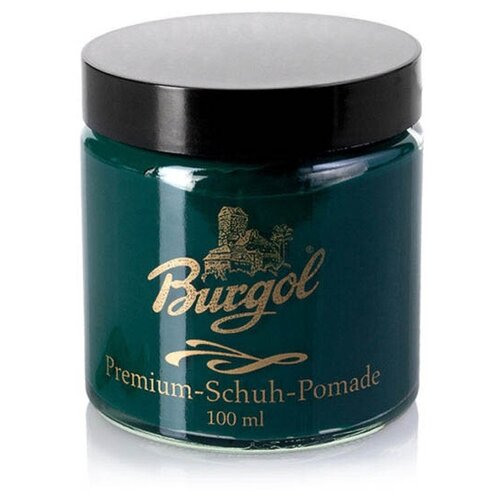 Burgol Крем Premium Schuh pomade, 49 green, 100 мл
