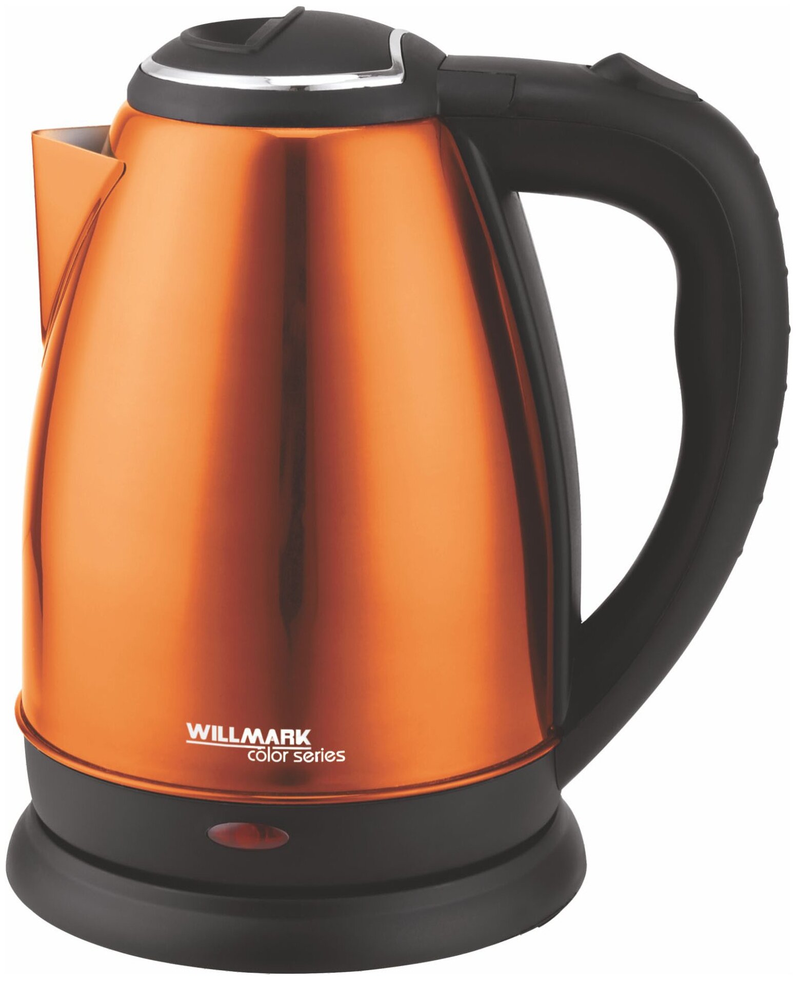 Чайник Willmark WEK-1808S, оранжевый