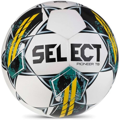 Футбольный мяч SELECT PIONEER V23 FIFA Basic TB , бел/жел/зел, 5 футбольный мяч select match db v23 бел зел жел 5