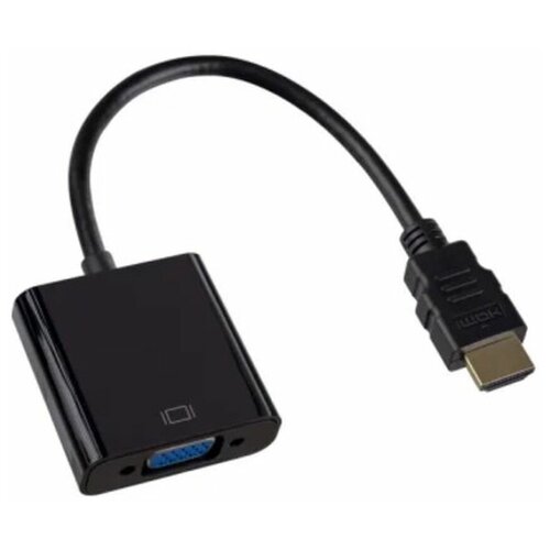 Переходник (адаптер) HDMI A вилка - VGA розетка A7022 переходник адаптер perfeo a7022 hdmi vga черный