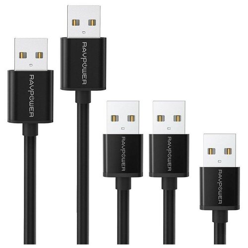 Кабель RAVPower USB - microUSB (RP-LC04), черный