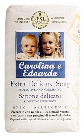 фото Nesti Dante Мыло кусковое Каролина и Эдуардо