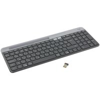 Клавиатура Logitech K580 Slim Multi-Device графит, оригинальная русская раскладка, РУС+ENG