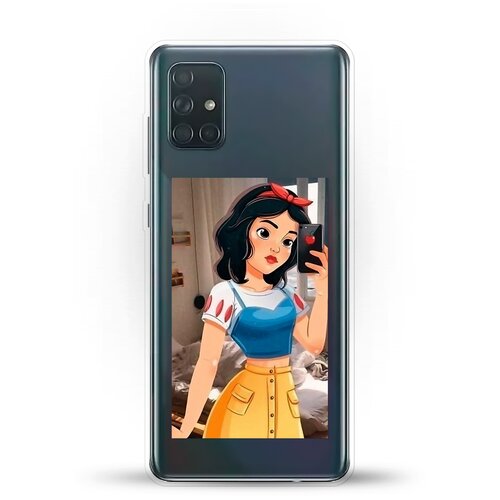 фото Силиконовый чехол белоснежка на samsung galaxy a71 andy & paul