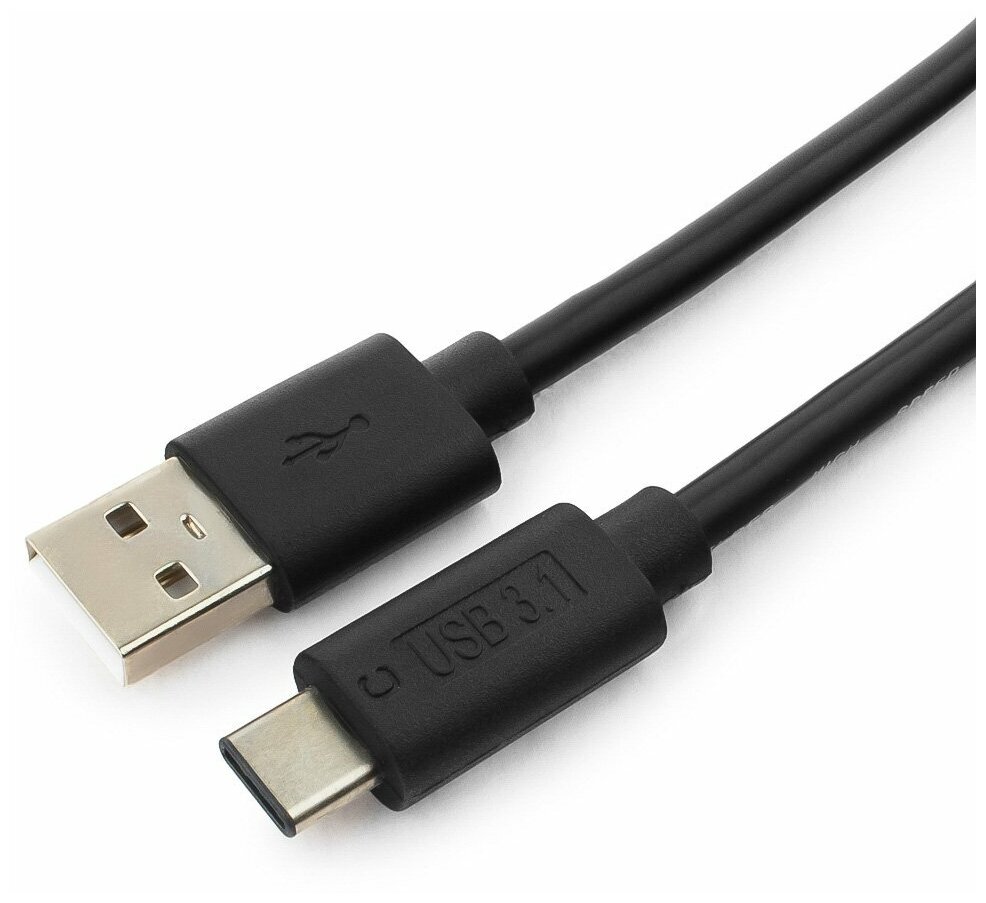 Cablexpert CCP-USB2-AMCM-6 Кабель USB AM USB Type-C, 1.8 м, черный