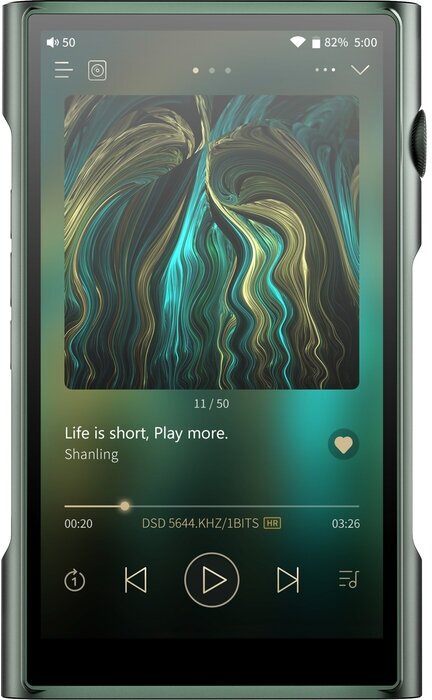 Shanling M6 Ultra green портативный аудиоплеер