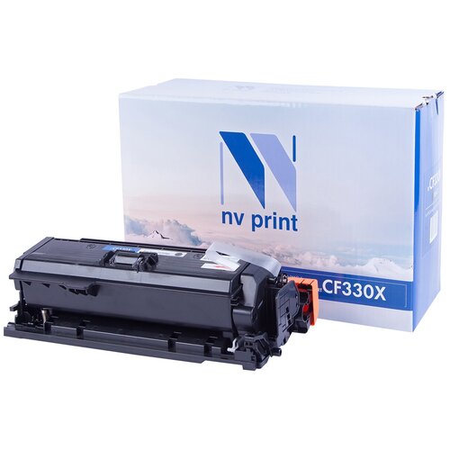 Картридж NV Print CF330X для HP, 20500 стр, черный картридж hi black hb cf330x 20000 стр черный