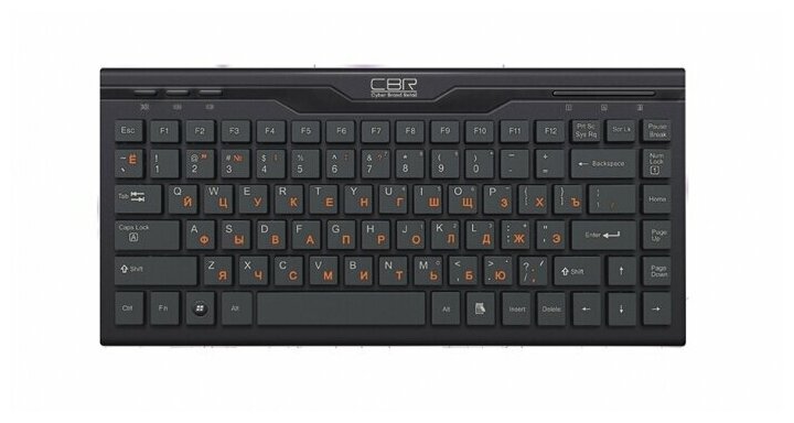 CBR KB 175 Black USB, Клавиатура проводная, мини