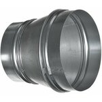 Редуктор, для круглых воздуховодов, D90(-)/(+)100, оцинкованная сталь - изображение