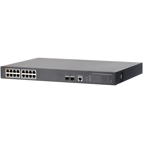 Коммутатор Dahua PFS4218-16GT-240 poe 402 коммутатор poe