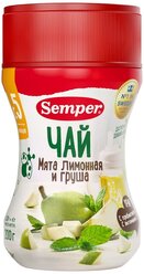 Чай Semper Мята лимонная и груша, 0.2 кг