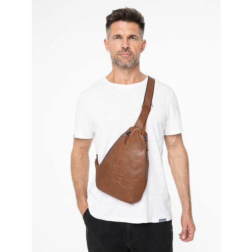 фото Сумка кросс-боди великоросс, оранжевый